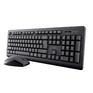 Trust teclado y mouse inalambricos en español - 25433