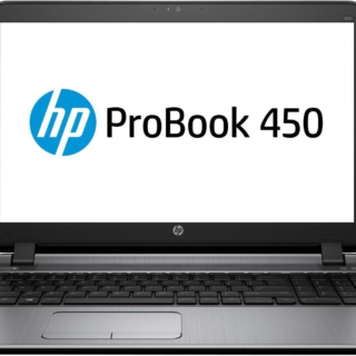 Portátil HP ProBook 450 G3 de 15,6" con Intel Core i5-6200U a 2,30 GHz, 8 GB de RAM y 120 GB de SSD.