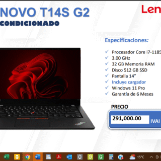 Lenovo T14S, Core I7, 1185G7