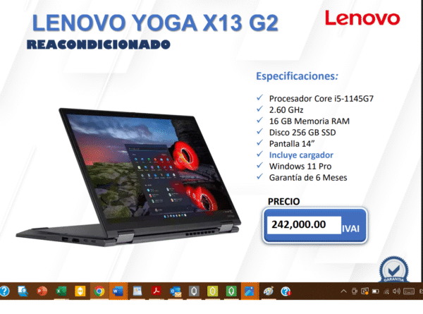 LENOVO YOGA X13 G2